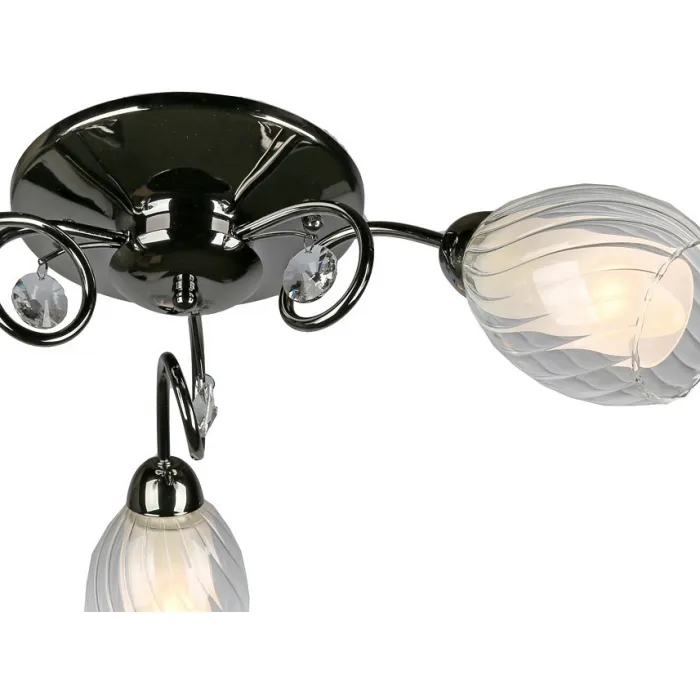 Потолочная люстра Omnilux Anjou OML-31607-03 Цвет арматуры хром от ImperiumLoft