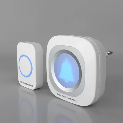 Звонок беспроводной Elektrostandard DBQ25M a047175 Цвет арматуры белый Цвет плафонов прозрачный