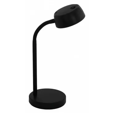 Настольная лампа офисная Eglo Cabales 99335 Цвет плафонов черный Цвет арматуры черный