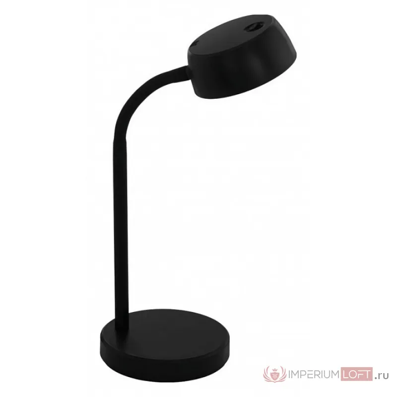 Настольная лампа офисная Eglo Cabales 99335 Цвет плафонов черный Цвет арматуры черный от ImperiumLoft