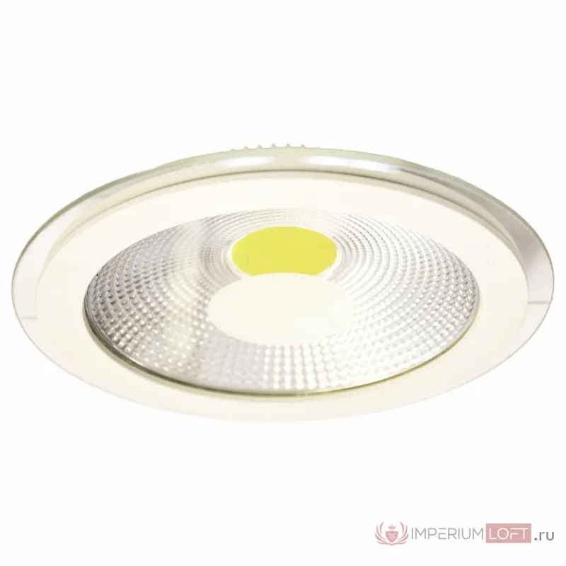 Встраиваемый светильник Arte Lamp Raggio A4210PL-1WH Цвет арматуры белый Цвет плафонов прозрачный от ImperiumLoft
