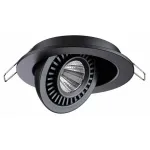 Встраиваемый светильник Novotech Gesso 358816 Цвет арматуры черный от ImperiumLoft