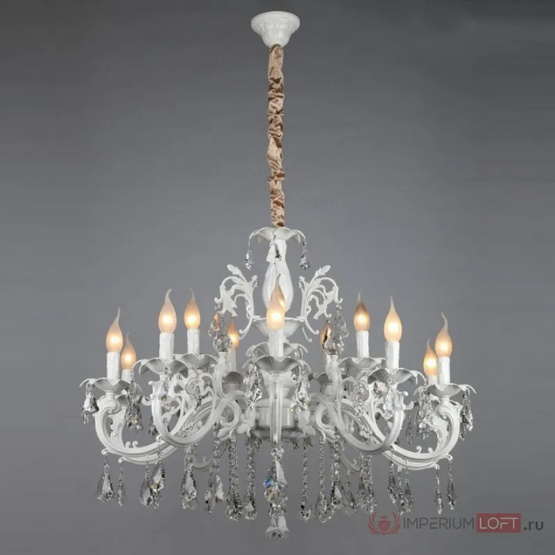 Подвесная люстра Omnilux Catanzaro OML-30807-15 Цвет арматуры белый от ImperiumLoft