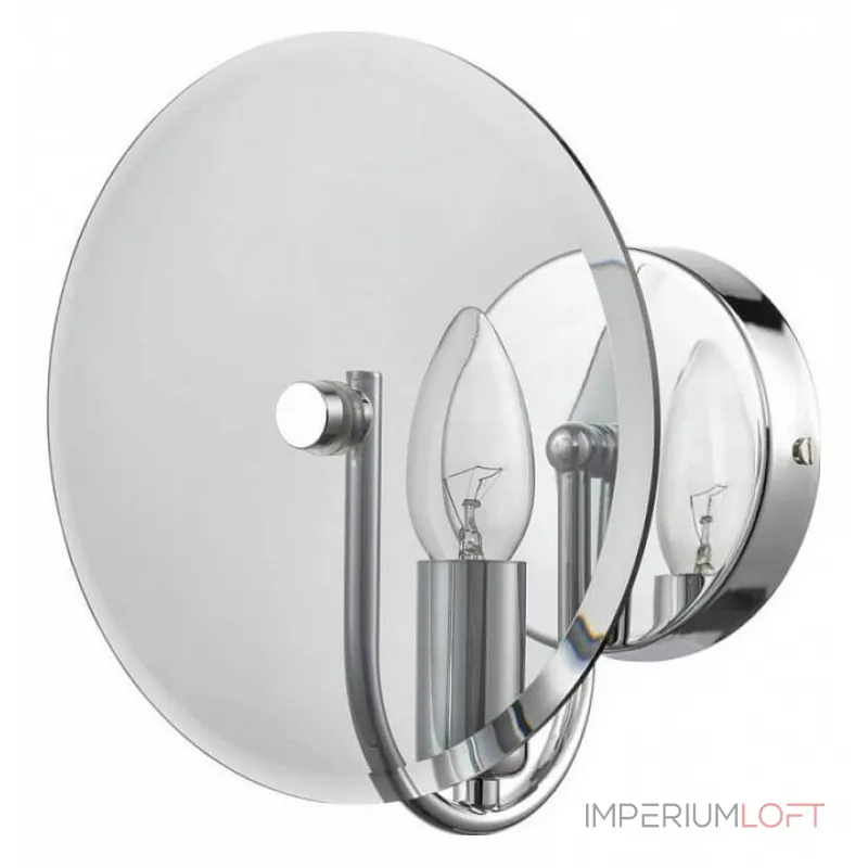 Бра Vele Luce Siena VL3223W01 Цвет арматуры хром Цвет плафонов серый Бра Vele Luce Siena VL3223W01 Цвет арматуры хром Цвет плафонов серый