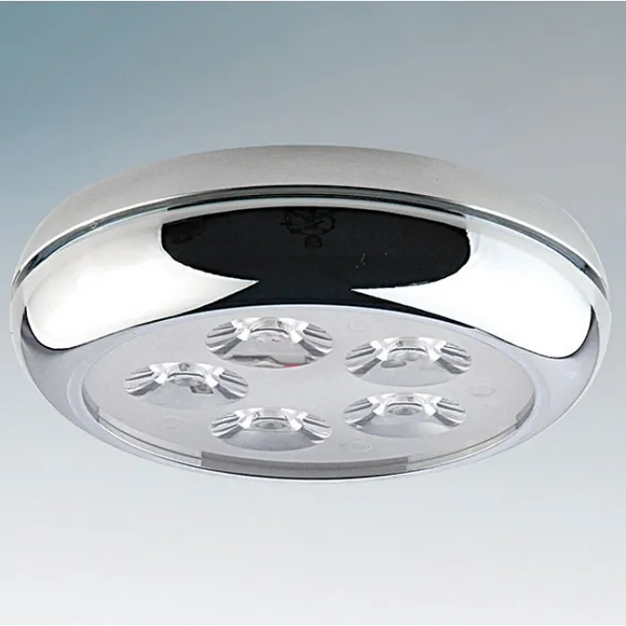 Встраиваемый светильник Lightstar Monde LED 071054 Цвет арматуры хром от ImperiumLoft