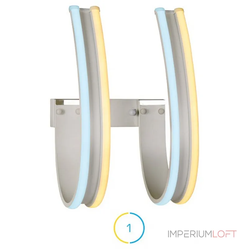 Бра Ambrella Double 13 FL164 Цвет арматуры белый Цвет плафонов белый от ImperiumLoft Бра Ambrella Double 13 FL164 Цвет арматуры белый Цвет плафонов белый от ImperiumLoft