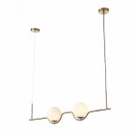 Подвесной светильник ST-Luce Forcio SL1126.203.02 Цвет арматуры золото Цвет плафонов белый от ImperiumLoft