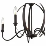 Подвесная люстра Vele Luce Artemis 742 VL4116P05 Цвет арматуры черный от ImperiumLoft