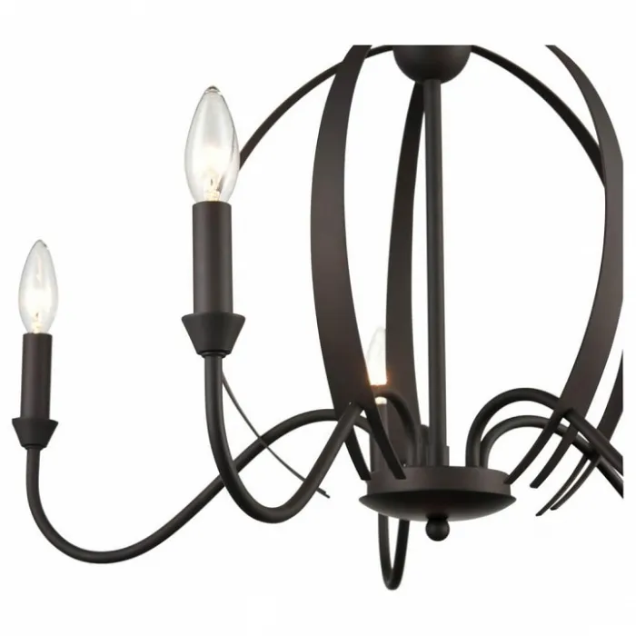 Подвесная люстра Vele Luce Artemis 742 VL4116P05 Цвет арматуры черный от ImperiumLoft