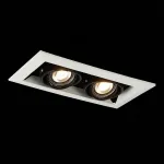 Встраиваемый светильник ST-Luce Hemi ST250.548.02 Цвет арматуры черный от ImperiumLoft