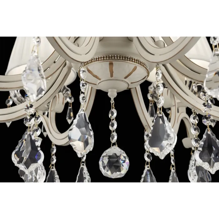 Подвесная люстра Maytoni Triumph ARM288-08-G Цвет арматуры кремовый Цвет плафонов кремовый от ImperiumLoft