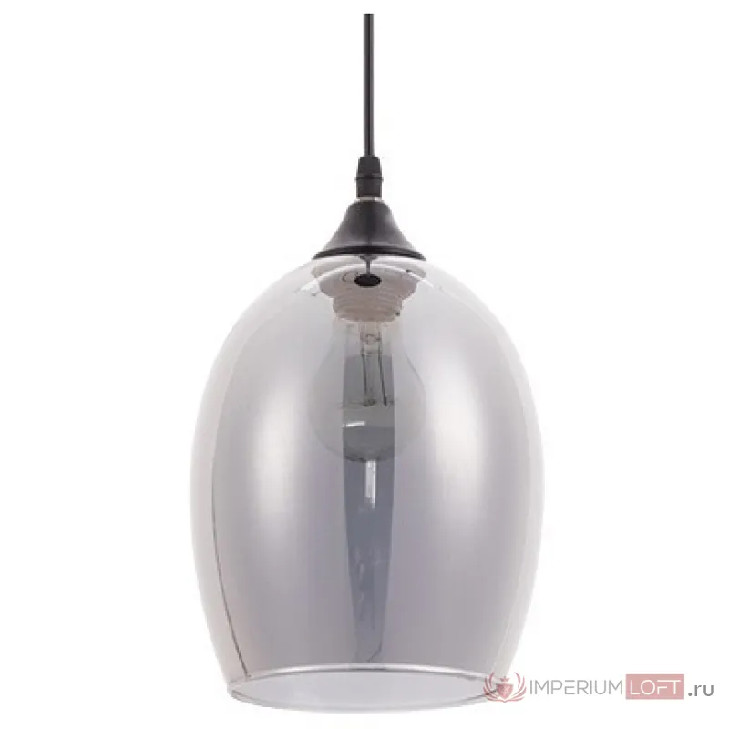 Подвесной светильник Arte Lamp Propus A4344SP-1BK Цвет арматуры Черный Цвет плафонов Серый от ImperiumLoft