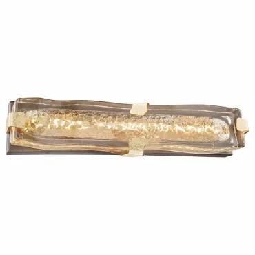 Накладной светильник Favourite Massa 2084-1W Цвет плафонов прозрачный Цвет арматуры золото