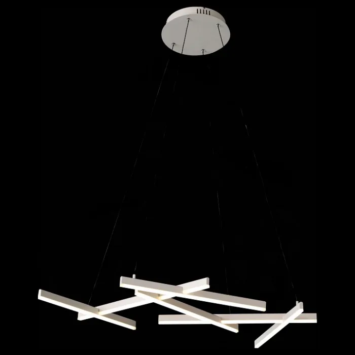 Подвесная люстра ST-Luce Basoni SL394.513.06 Цвет арматуры белый Цвет плафонов белый от ImperiumLoft