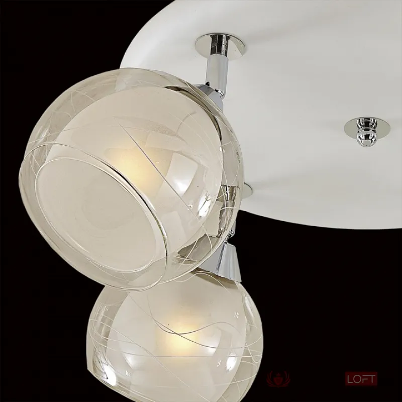 Потолочная люстра Citilux Самба CL158141 Цвет арматуры хром от ImperiumLoft
