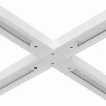 Соединитель с токопроводом X-образный для треков Arte Lamp Track Accessories A110033 Цвет арматуры белый Цвет плафонов белый от ImperiumLoft