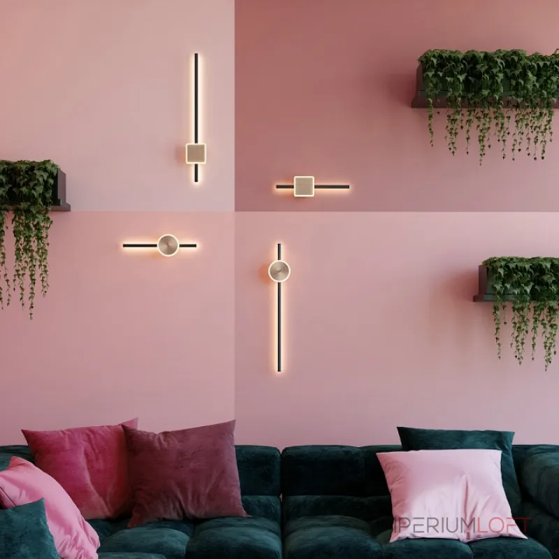 Бра Odeon Light Stilo 4256/12WL Цвет плафонов бронза Цвет арматуры черный