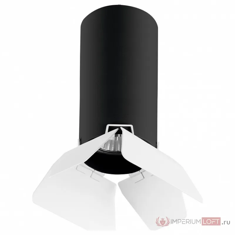 Подвесной светильник Lightstar Rullo 6 RP6487486 Цвет плафонов черно-белый от ImperiumLoft