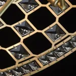 Светильник на штанге MW-Light Монарх 121011606 Цвет арматуры золото Цвет плафонов золото от ImperiumLoft