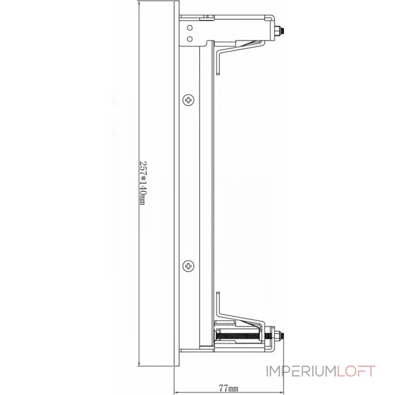 Рамка на 2 светильника Deko-Light 930093 Цвет арматуры белый