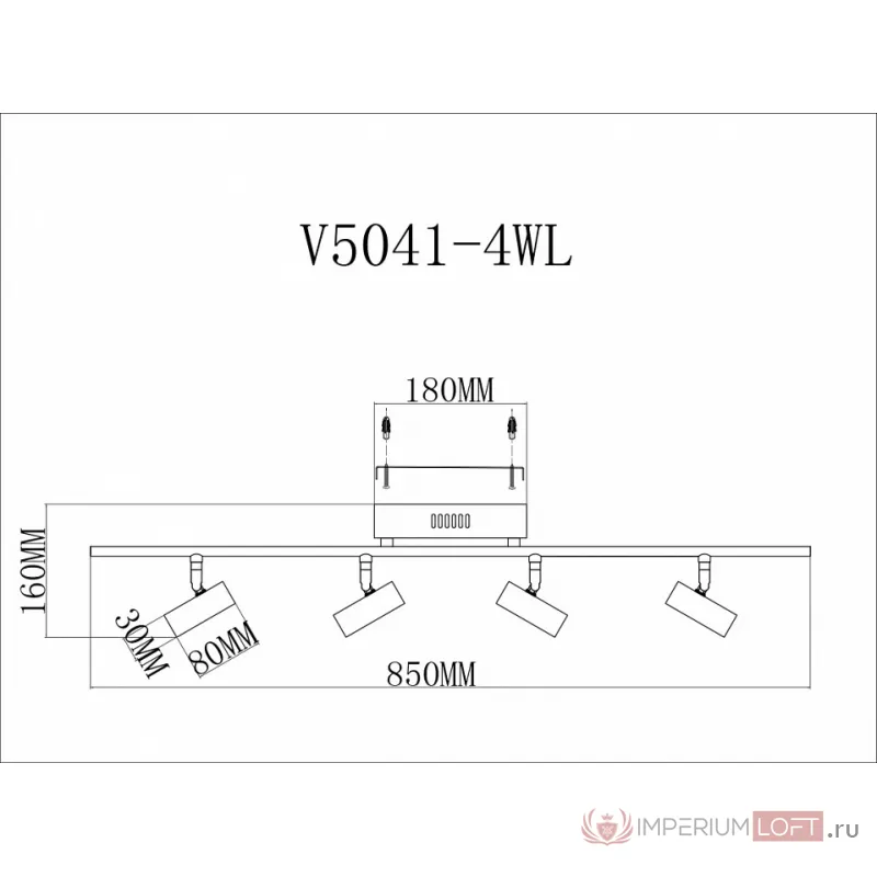 Спот Moderli Right V5041-4WL от ImperiumLoft
