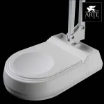 Настольная лампа офисная Arte Lamp Desk A5810LT-1WH Цвет арматуры белый Цвет плафонов белый от ImperiumLoft