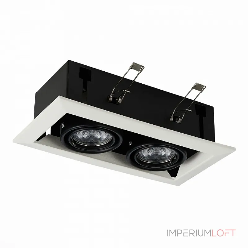 Встраиваемый светильник ST-Luce Hemi ST250.548.02 Цвет арматуры черный от ImperiumLoft
