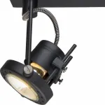 Спот Arte Lamp Costruttore A4300AP-2BK Цвет арматуры черный Цвет плафонов белый