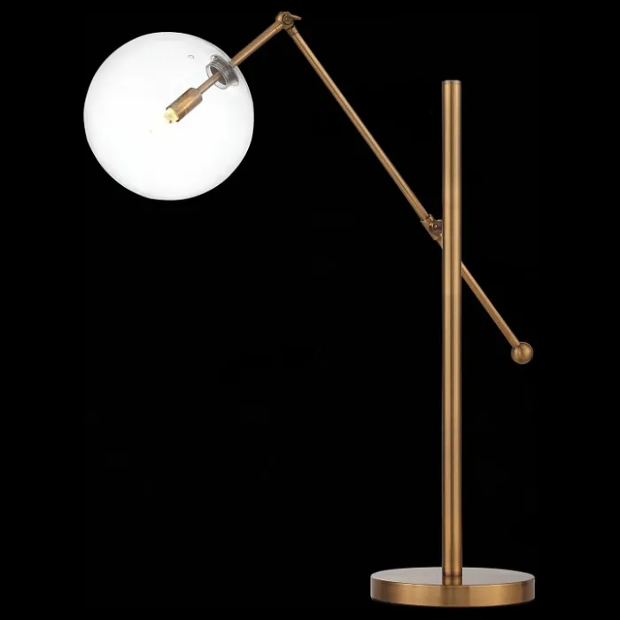 Настольная лампа декоративная ST-Luce Sandro SL1205.304.01 Цвет плафонов прозрачный Цвет арматуры латунь от ImperiumLoft