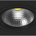 Встраиваемый светильник Lightstar Intero 111 i8270707 Цвет арматуры черный