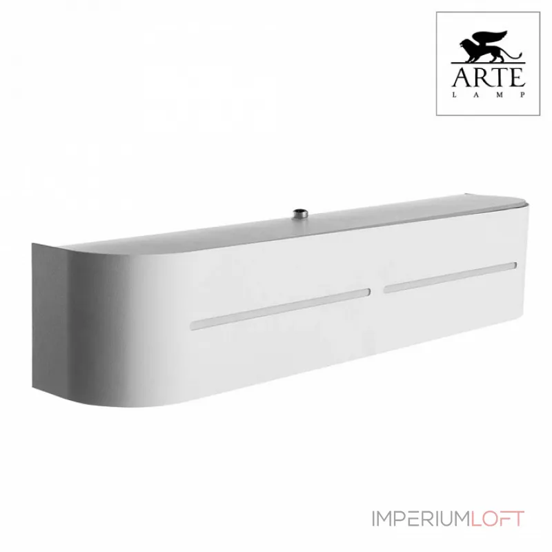 Накладной светильник Arte Lamp Cosmopolitan A7210AP-2WH Цвет арматуры белый Цвет плафонов белый