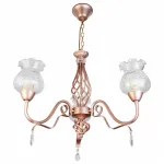 Подвесная люстра TopLight Kelli TL5680D-03PG Цвет арматуры золото Цвет плафонов прозрачный от ImperiumLoft