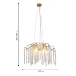 Подвесная люстра Favourite Liana 4134-6P