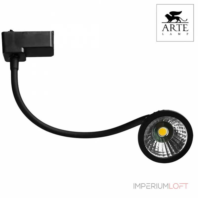 Светильник на штанге Arte Lamp Track Lights A4107PL-1BK Цвет арматуры черный Цвет плафонов черный от ImperiumLoft Светильник на штанге Arte Lamp Track Lights A4107PL-1BK Цвет арматуры черный Цвет плафонов черный от ImperiumLoft