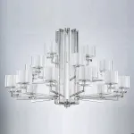 Потолочная люстра Newport 4400 4412+6+3/C chrome Цвет арматуры хром Цвет плафонов прозрачный от ImperiumLoft