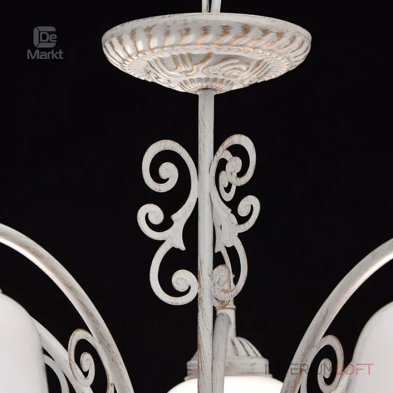 Подвесная люстра DeMarkt City Моника 3 372012705 Цвет плафонов белый Цвет арматуры золото от ImperiumLoft Подвесная люстра DeMarkt City Моника 3 372012705 Цвет плафонов белый Цвет арматуры золото от ImperiumLoft