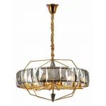 Подвесная люстра Stilfort Avenue 2090/05/12C Цвет плафонов коричневый Цвет арматуры бронза