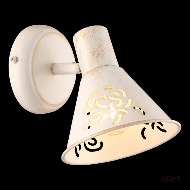 Спот Arte Lamp Cono A5218AP-1WG Цвет арматуры золото Цвет плафонов золото