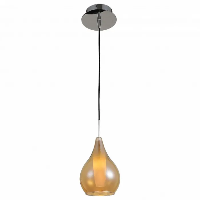 Подвесной светильник Lightstar Pentola 803033 Цвет арматуры хром Цвет плафонов желтый от ImperiumLoft
