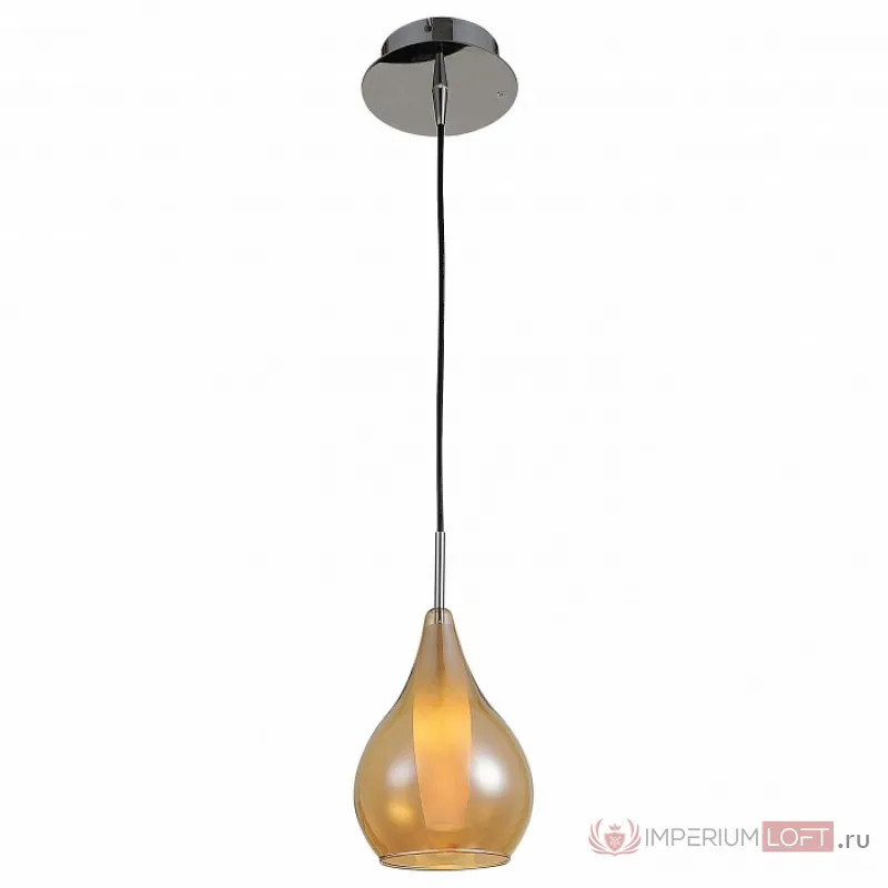 Подвесной светильник Lightstar Pentola 803033 Цвет арматуры хром Цвет плафонов желтый от ImperiumLoft