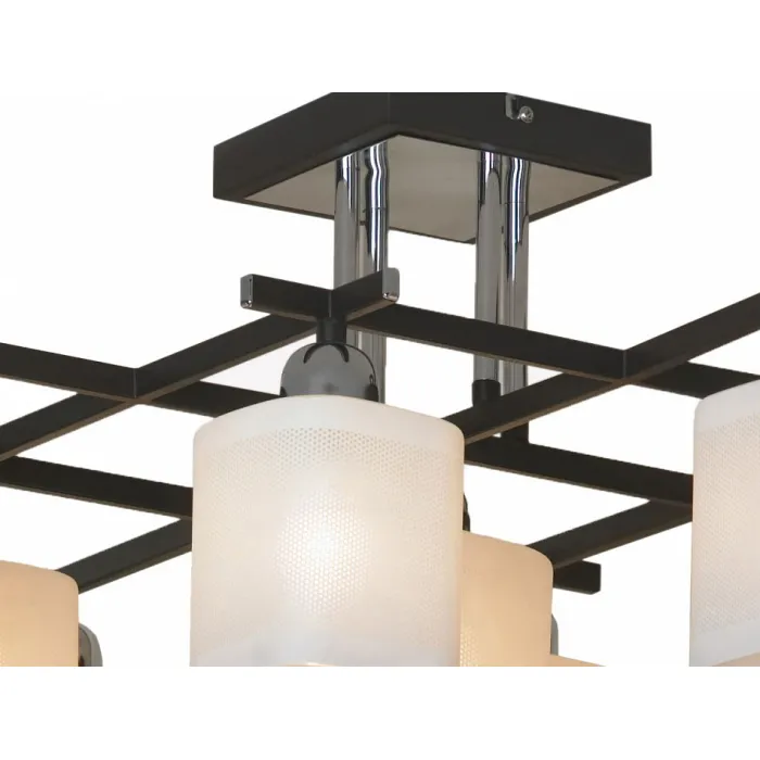 Люстра на штанге Lussole Costanzo LSL-9007-09 Цвет арматуры хром от ImperiumLoft