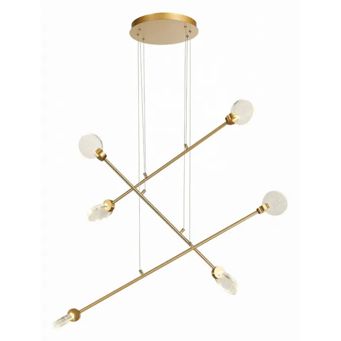 Подвесная люстра ST-Luce Montecelio SL6104.203.06 Цвет арматуры Желтый Цвет плафонов Неокрашенный от ImperiumLoft