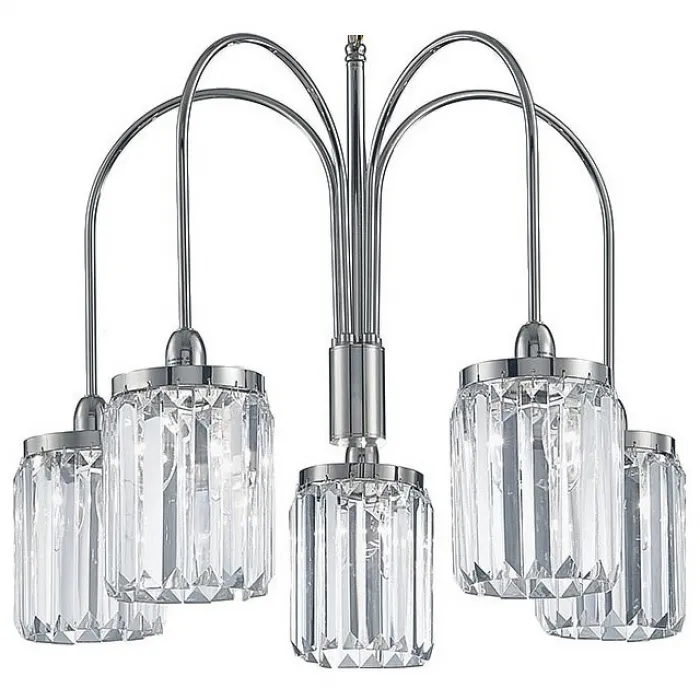 Подвесная люстра Newport 4500 4505/C chrome Цвет арматуры хром Цвет плафонов прозрачный от ImperiumLoft