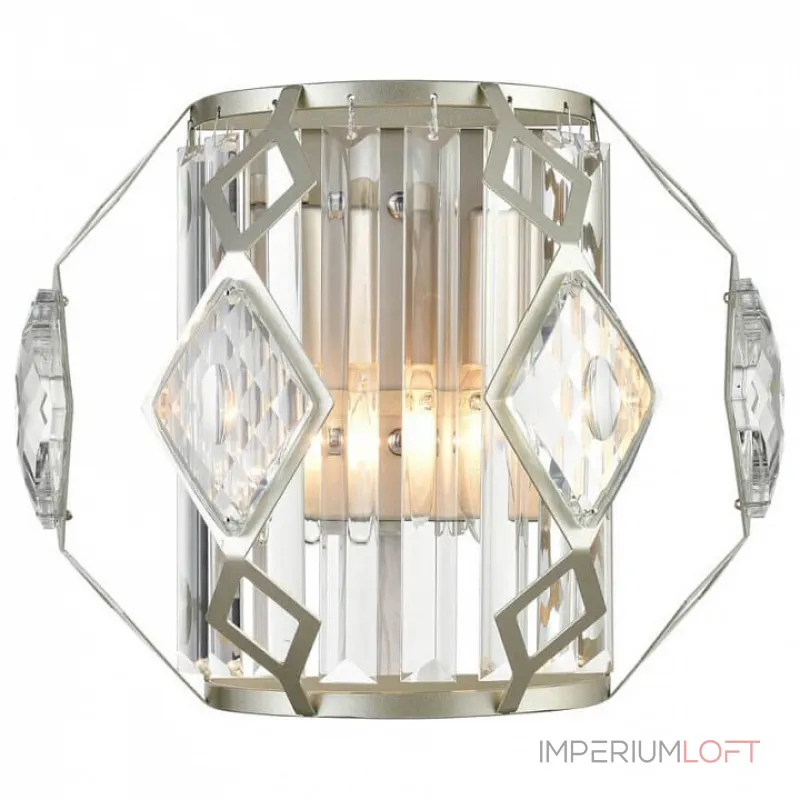 Бра Vele Luce Buzzati 742 VL2181W02 Цвет арматуры никель Цвет плафонов прозрачный Бра Vele Luce Buzzati 742 VL2181W02 Цвет арматуры никель Цвет плафонов прозрачный