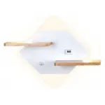 Накладной светильник Ambrella Wall FW100 Цвет арматуры коричневый Цвет плафонов белый