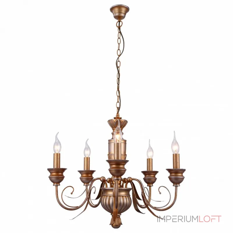 Подвесная люстра Arte Lamp Doratura A9075LM-5GA 