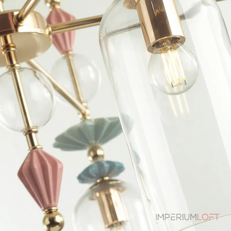 Люстра на штанге Odeon Light Bizet 4855/5C  Люстра на штанге Odeon Light Bizet 4855/5C