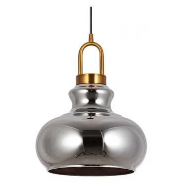 Подвесной светильник Arte Lamp Bell A1992SP-1PB Цвет арматуры Коричневый Цвет плафонов Серый
