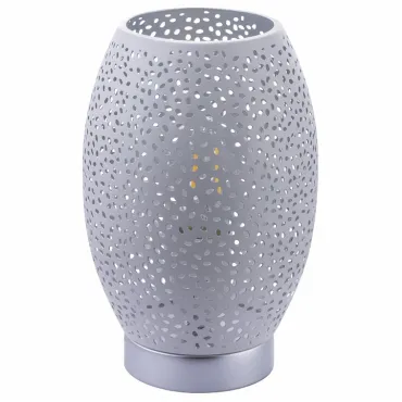 Настольная лампа декоративная Globo Narri 24002W Цвет арматуры серебро Цвет плафонов белый