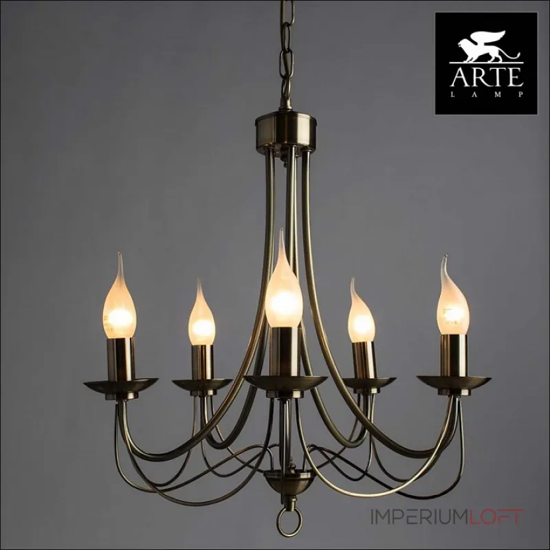 Подвесная люстра Arte Lamp Maypole A6300LM-5AB 